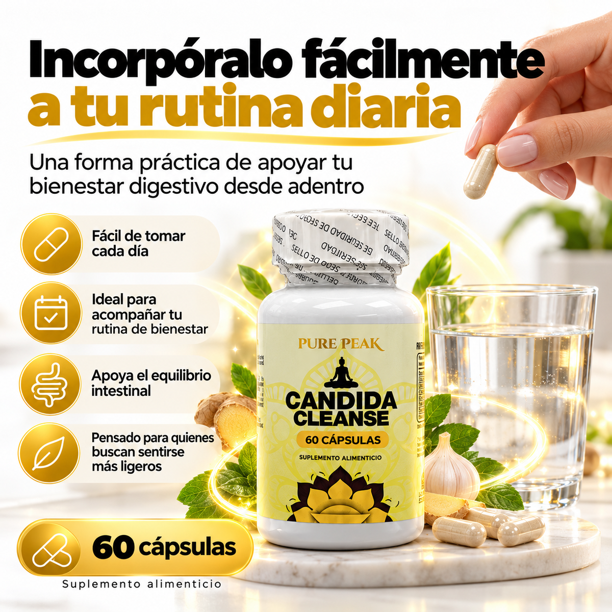 Candida Cleanse | Suplemento alimenticio