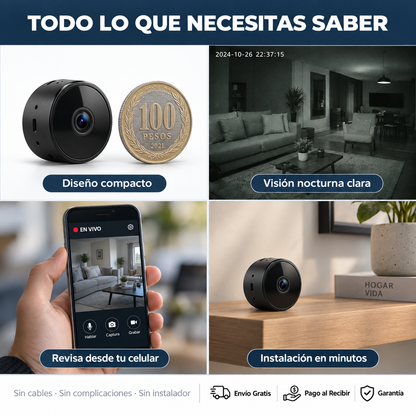 Ed Limitada|MiniGuard™ - Mini Camara espía