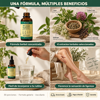 Raíz Ligera® | gotas para drenaje linfatico