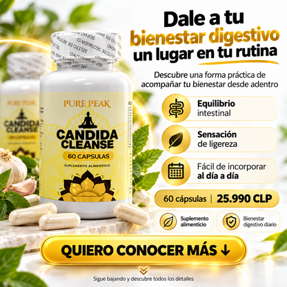 Candida Cleanse | Suplemento alimenticio