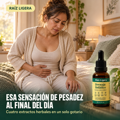 Raíz Ligera® | gotas para drenaje linfatico
